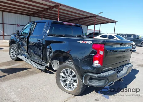 2022 Chevrolet Silverado 1500 Ltd 4Wd Short Bed Rst из США, поврежденный, VIN 1GCUYEEL8NZ139869